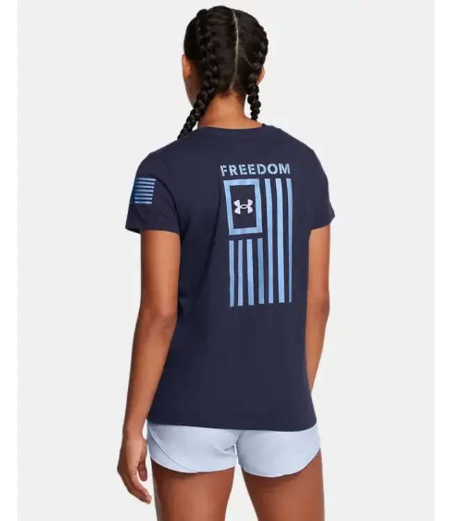 Under Armour Inc Womens Freedom Flag Tee
