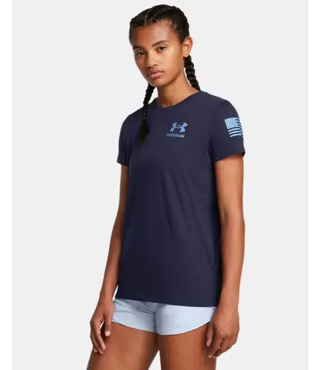 Under Armour Inc Womens Freedom Flag Tee