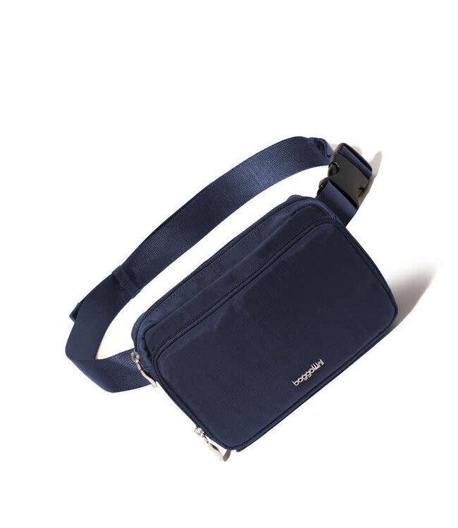 Baggallini Modern Belt Bag Sling French Navy