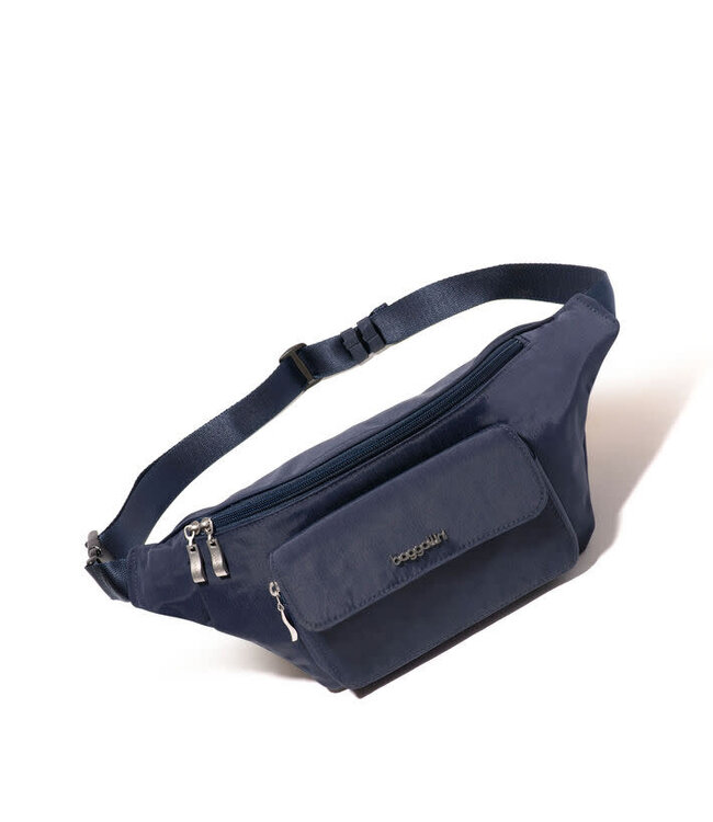 Baggallini Modern Everywhere Belt Bag Sling French Navy