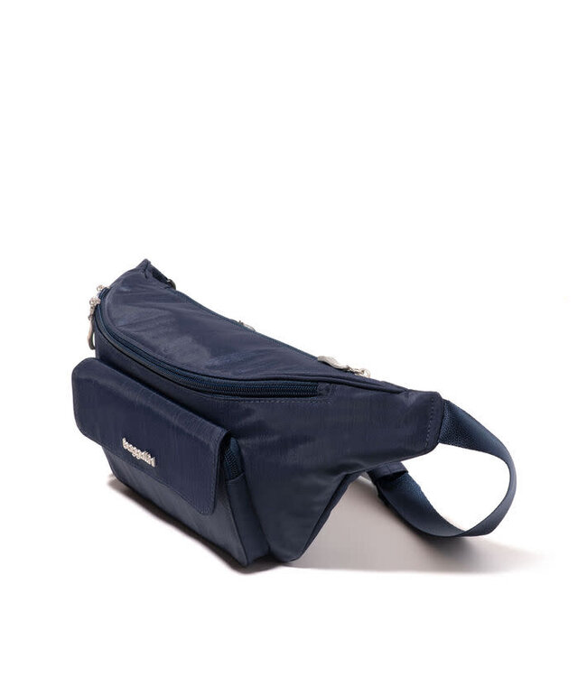 Baggallini Modern Everywhere Belt Bag Sling French Navy
