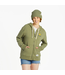 Life Is Good Womens Simply True Zip Hoody Sunflower Moss Green