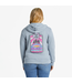 Life Is Good Womens Simply True Zip LIG Golden Lands Stn Blue