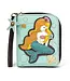 Chala Handbags ZipAround Wallet Mermaid A blue