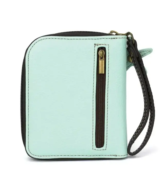 Chala Handbags ZipAround Wallet Mermaid A blue