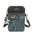 Chala Handbags Dazzled Cellphone Xbody Jellyfish Navy