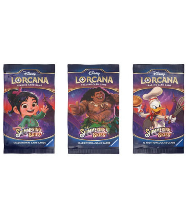 Ravensburger Disney Lorcana Shimmering Skies Booster Pack