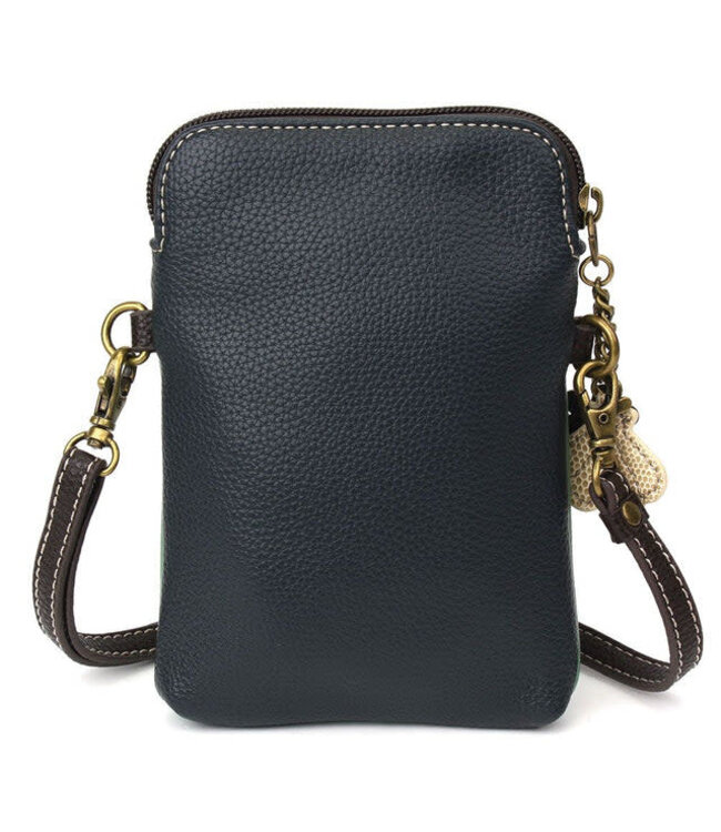 Chala Handbags Dazzled Cell Phone Cross Body Mermaid Teal