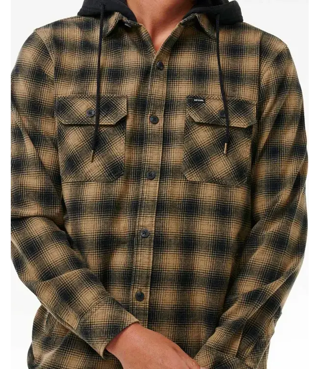 Rip Curl Grunter Flannel Hood Shirt