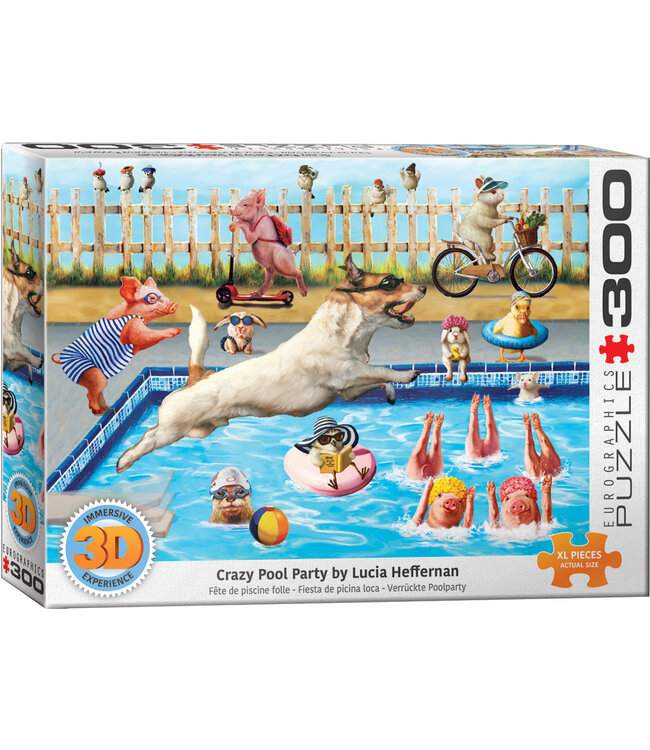 Eurographics Inc. 3D Crazy Pool Day by Heff