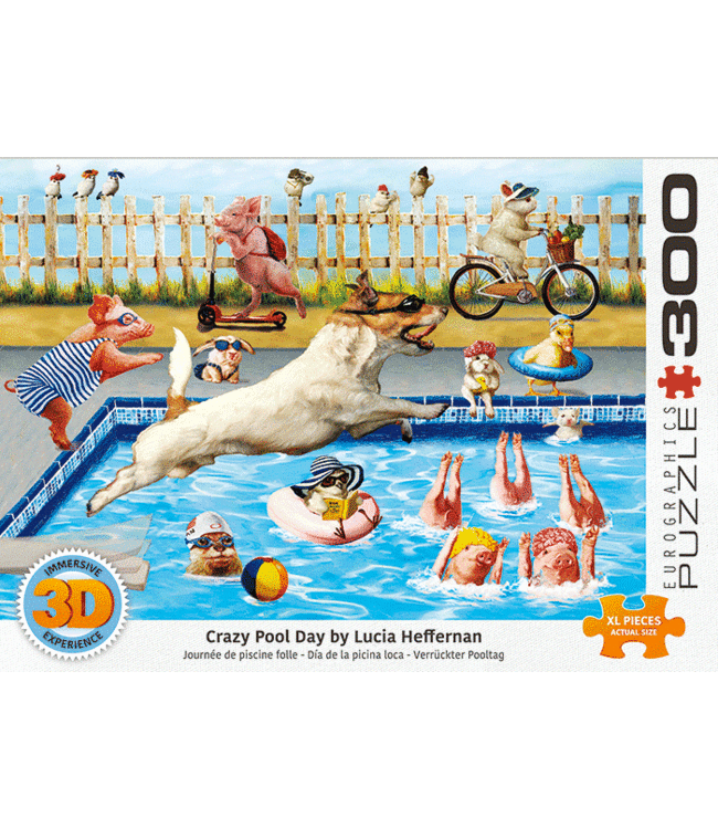 Eurographics Inc. 3D Crazy Pool Day by Heff