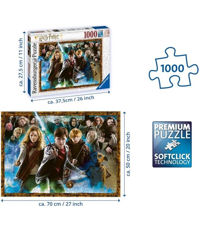 Ravensburger Magical Student Harry Potter 1000 Piece Puzzle