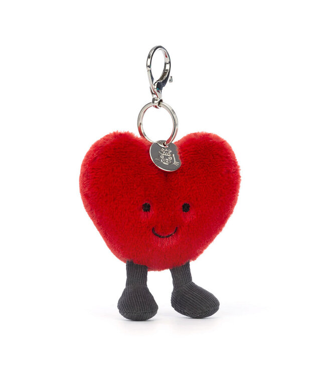 Jellycat Inc Amuseables Heart Bag Charm