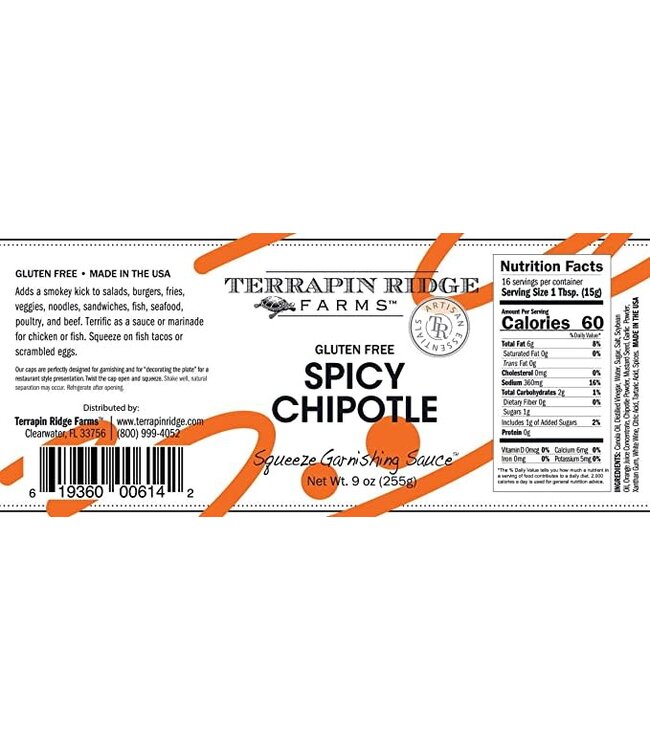 Spicy Chipotle Garnishing Squeeze