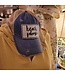 Vintage Life Hats Royal Blue Distressed Mesh Back Cap Beach Please