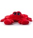 The Petting Zoo 9 Inch Bright Eye Crab Red