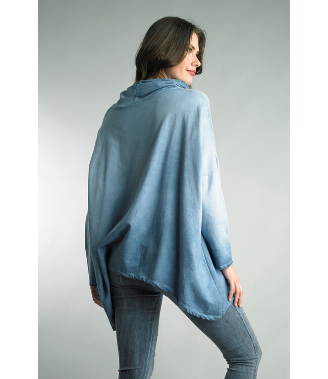 Tempo Paris Knit Front Combo Tunic 2766N