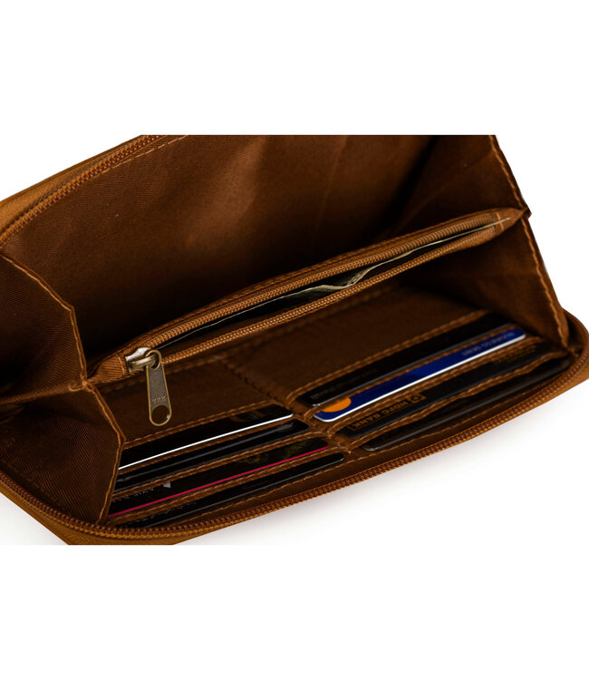 Cottn Curls Indigo Clutch