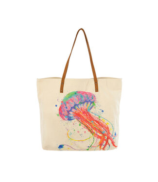 Cottn Curls Jellyfish Tote