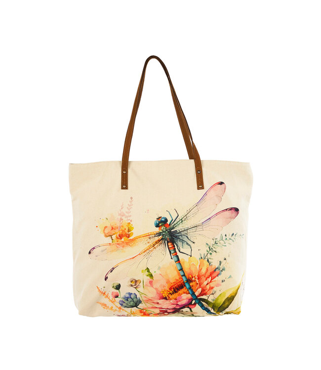 Cottn Curls Dragonfly Dream Tote