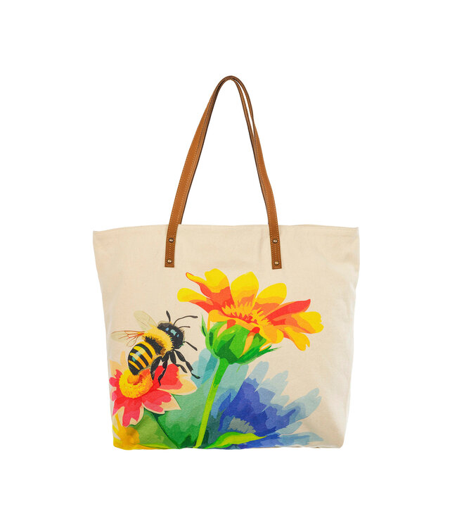 Cottn Curls Honey Bee Tote