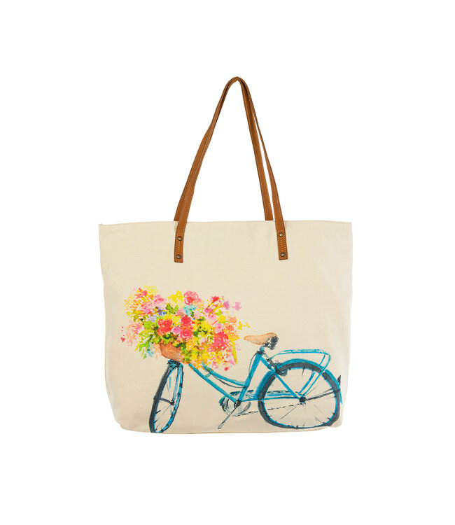 Cottn Curls Bicycle Tote