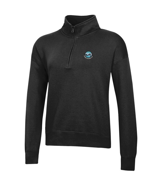 Womens Big Cotton 1-4 Zip