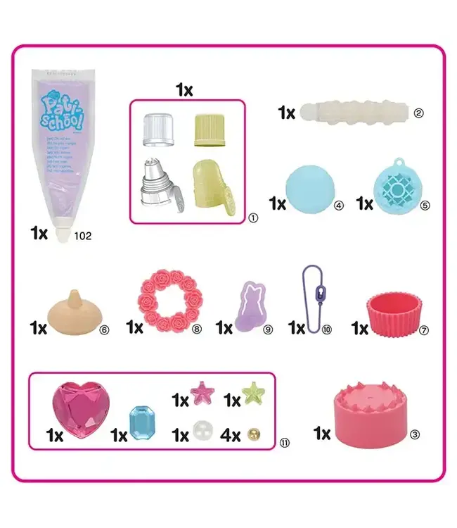 Epoch LAVEN DER AND PASTEL KIT PATI SCHOOL