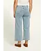 French Dressing Pull On Wide Crop Light Medium Wash