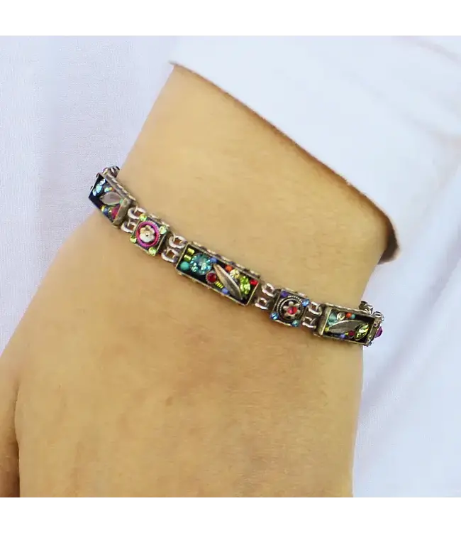 Firefly Botanical Bar Bracelet-Multicolor by Firefly