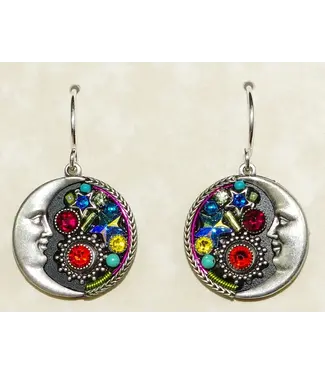 Firefly Moon Earring-Multi-Color