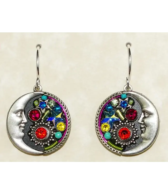 Firefly Moon Earring-Multi-Color