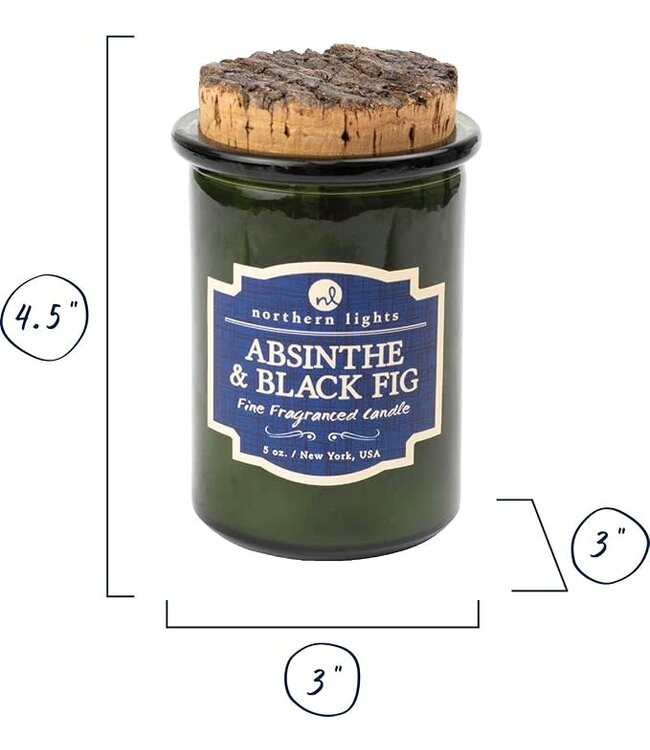 Northern Lights Candles Spirit - Absinthe & Black Fig