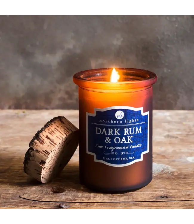 Northern Lights Candles Spirit - Dark Rum & Oak