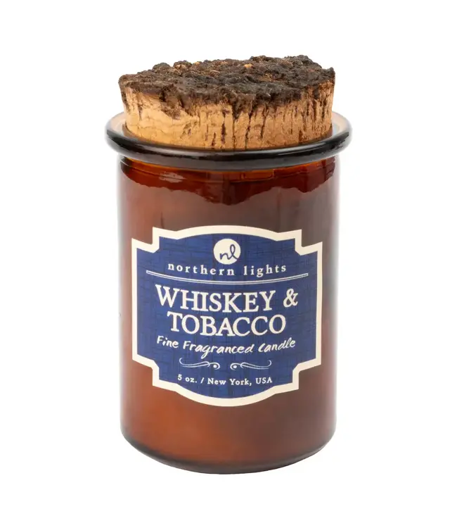 Northern Lights Candles Spirit - Whiskey & Tobacco