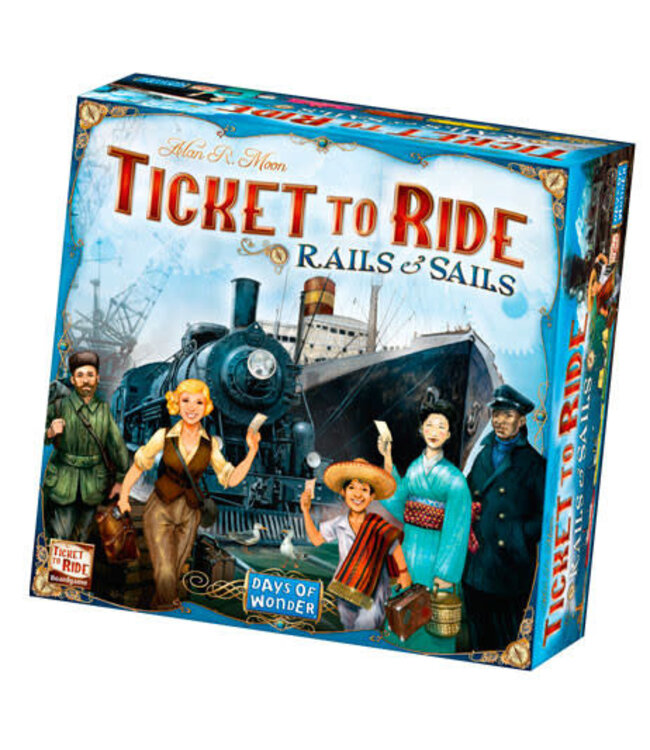Asmodee Ticket to Ride Rails and Sails