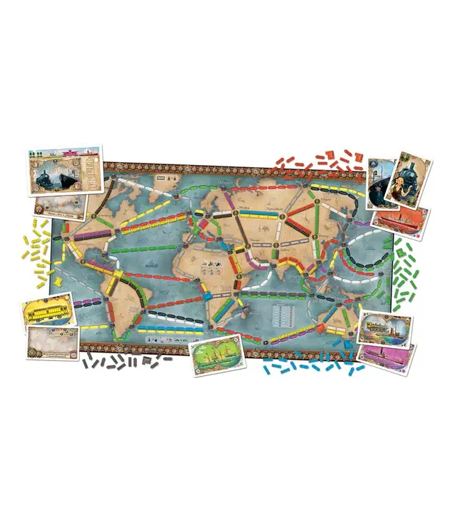 Asmodee Ticket to Ride Rails and Sails