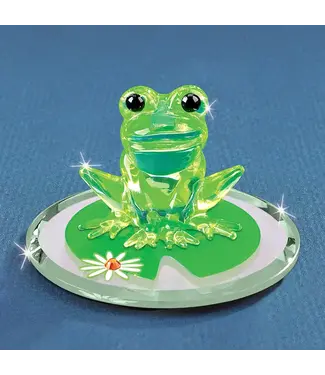 Glass Baron Frog Lily Pad Hopper