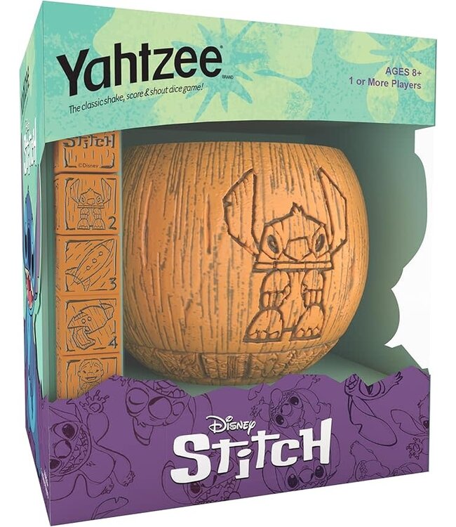 USA Opoly Inc YAHTZEE DISNEY STITCH