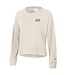 Champion Womens Sueded Crew Script Ocean Shores Over Wave Logo