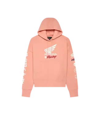 Fox Head Inc WOMENS FOX X HONDA OV PO FLEECE PL PINK