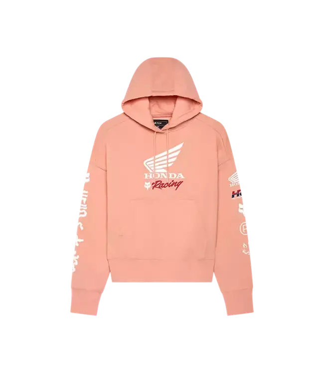 Fox Head Inc WOMENS FOX X HONDA OV PO FLEECE PL PINK