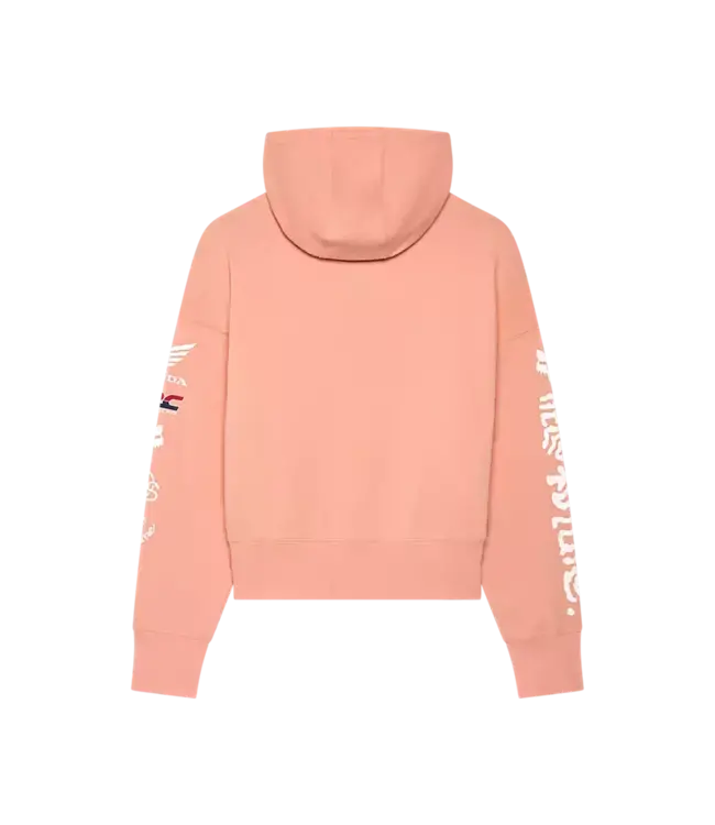 Fox Head Inc WOMENS FOX X HONDA OV PO FLEECE PL PINK