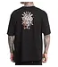 Sullen ROCKA BADGE SHORT SLEEVE TEE JET BLACK
