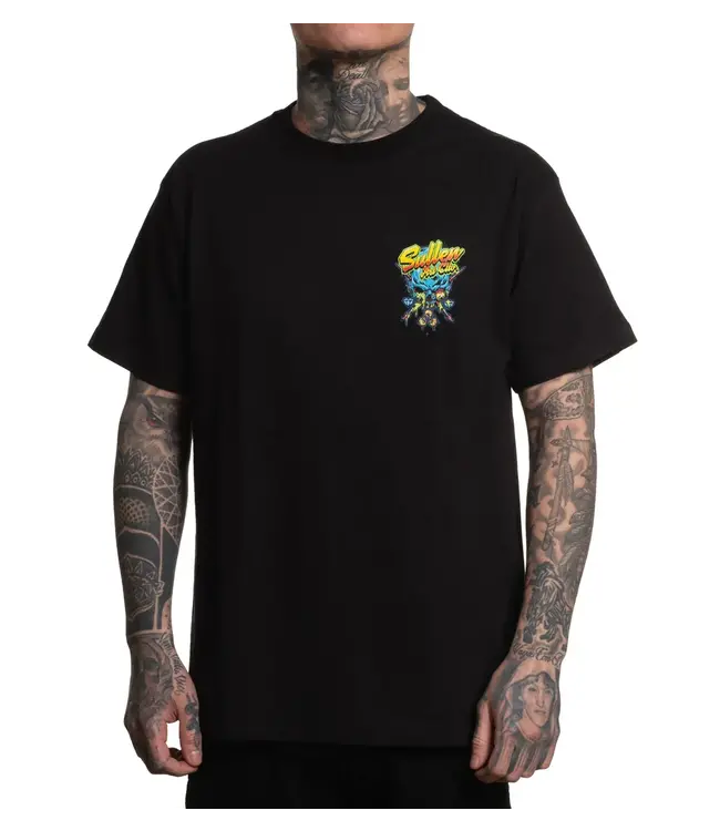 Sullen SLIME BADGE SHORT SLEEVE TEE BLACK