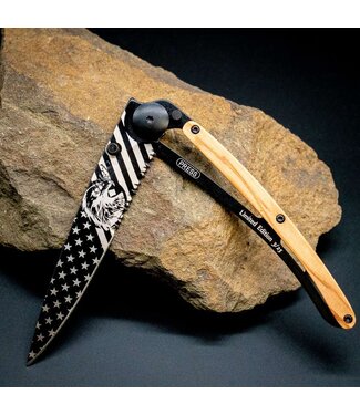 Deejo 37g Blue Aluminum American Bald Eagle