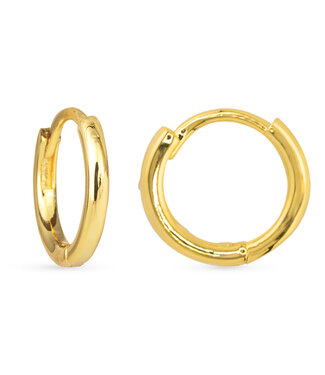 Amanda Blu Add A Charm  Hoop Earring - Gold