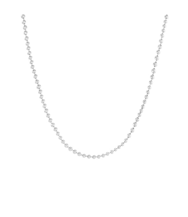Amanda Blu Add A Charm Beaded Chain Necklace - Silver