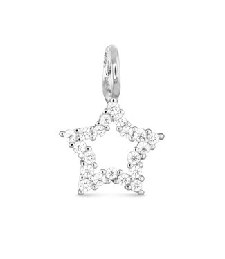 Amanda Blu CZ Star Charm - Silver