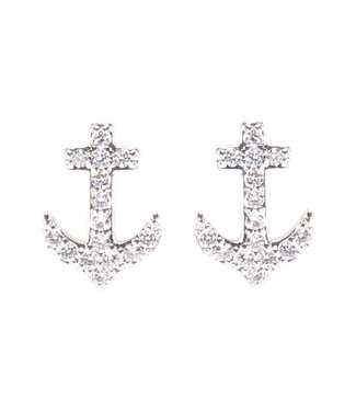 Amanda Blu Timeless Radiance - Cross/Anchor/Dove Earrings - Silver